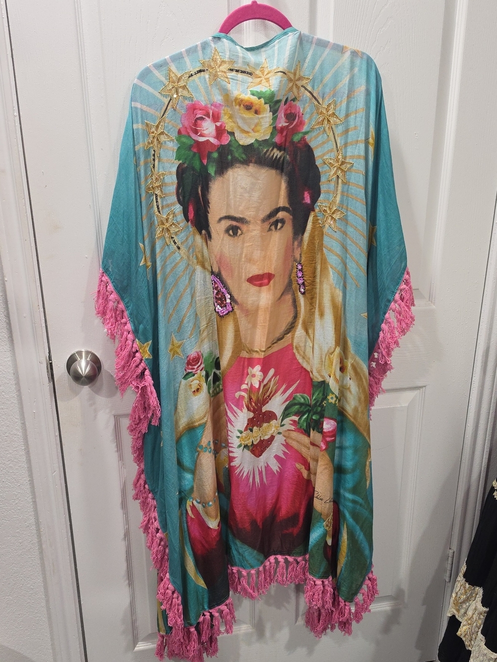 Beautiful OS Frida Bright Colored Kimono